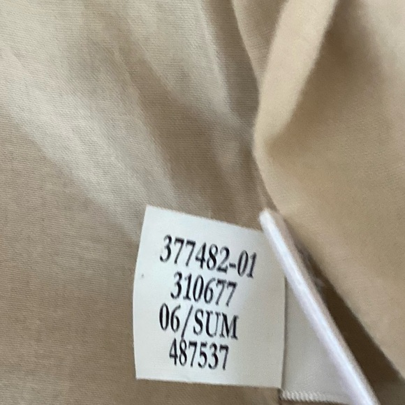 Banana Republic Tan Blazer Size 14 Cotton Blend - Picture 9 of 9